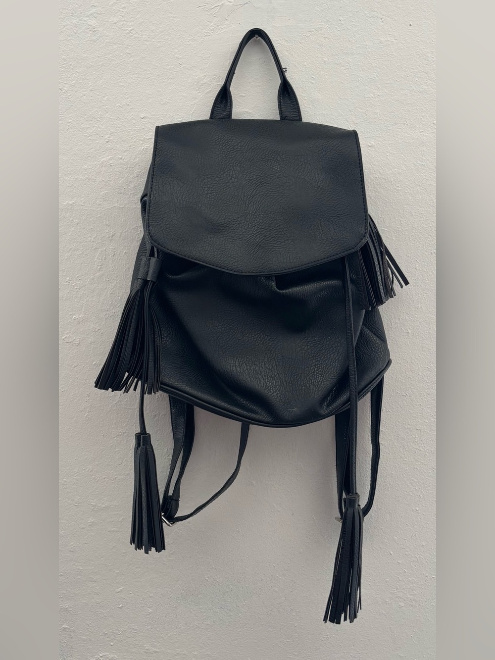 Black Tassel Drawstring